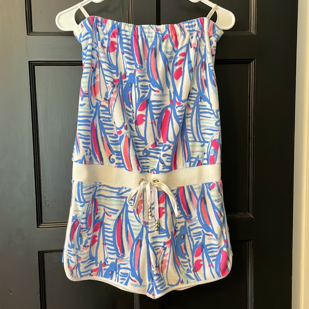 Lilly Pulitzer Terry Cloth Romper